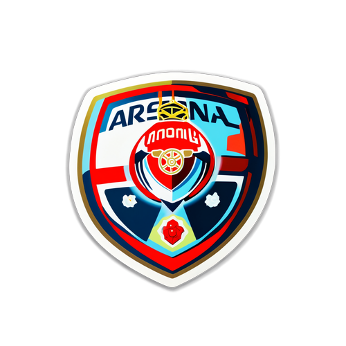 Stiker Penuh Aksi Pemain Arsenal