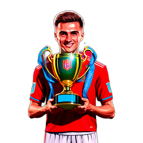 Vlad Dragomir în momentul triumfului pe terenul de fotbal