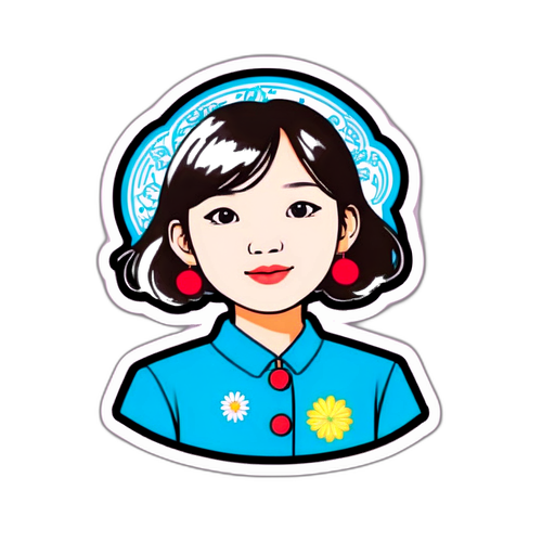 可愛風格貼紙