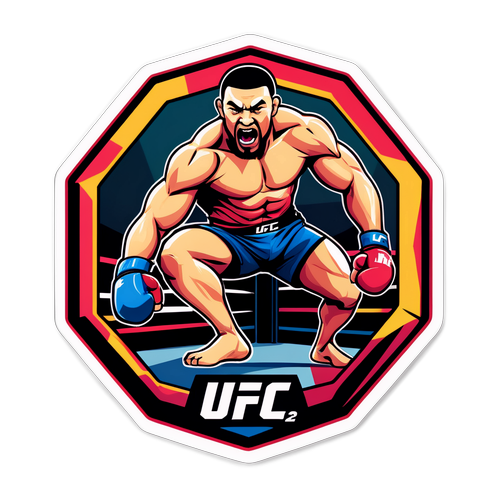 Energieke UFC 323 Sticker