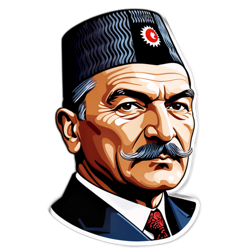 Finanse Süslenmiş Atatürk Portresi