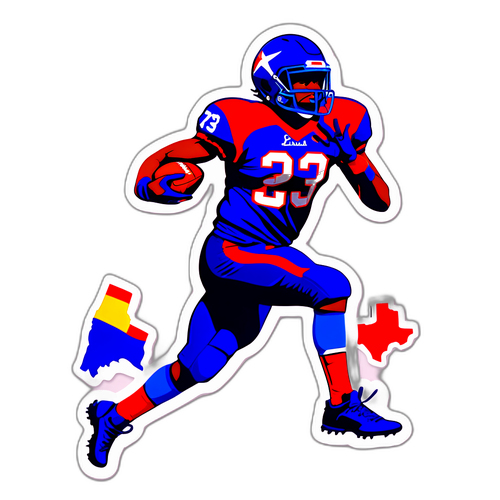 Stylized Silhouette of Jordan Whittington in Action