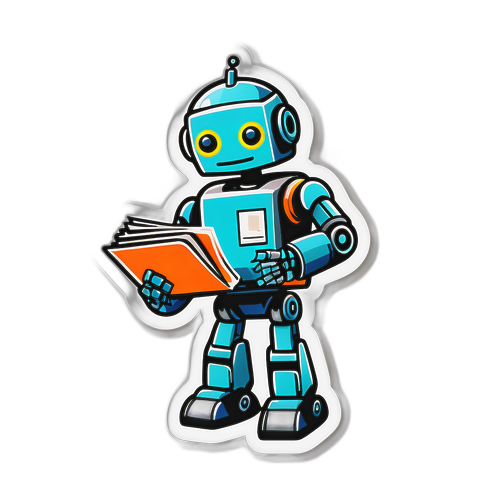 Robot som leverer aviser