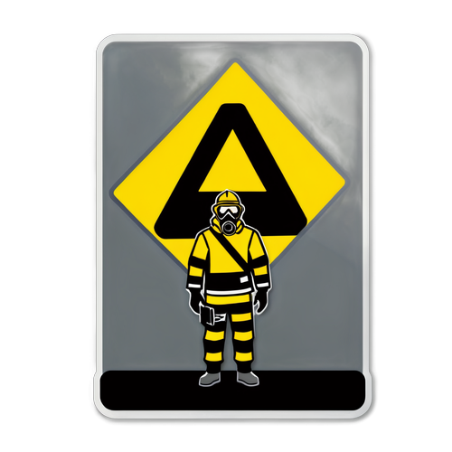 Chokerende Design! Dette HazMat Symbol Råber på Din Opmærksomhed!