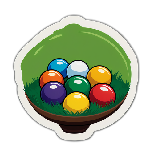 Unleash the Fun: Discover the Whimsical World of Bocce Ball Stickers!