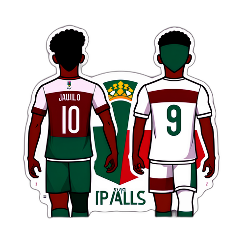 Un autocollant tentang Rivaliti São Paulo dan Fluminense