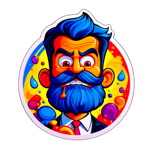 Stiker Karakter Kreatif