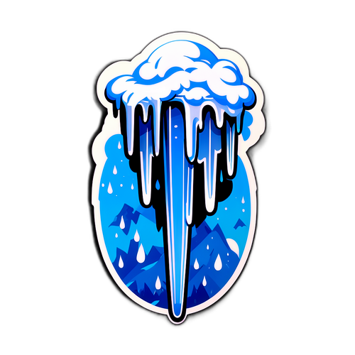 Jääpuikko juhlavasti