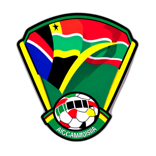 Afrikanska Mästerskapet Klistermärke