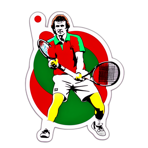 Tennis-tema med Mats Wilander