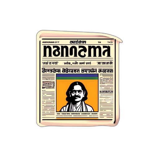 मनोरोमा समाचार पत्रिका स्टिकर