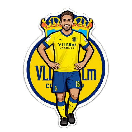 Kadirai sticker ya Villarreal CF