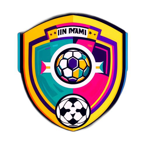 Inter Miami ve Orlando City Logo Karışımı