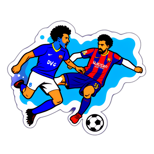 רגע דרמטי במשחק ריאל מדריד נגד ברצלונה