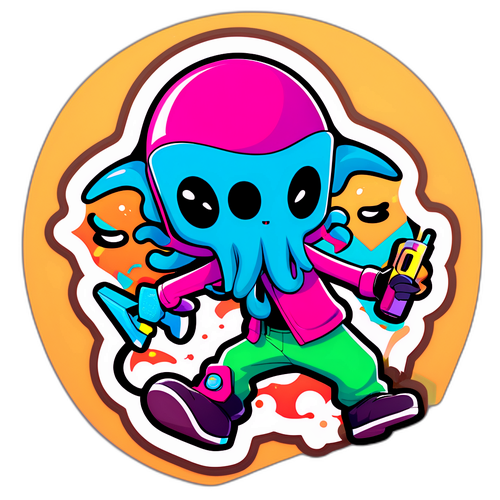 Sticker Lucu dari Permainan Squid Musim 3