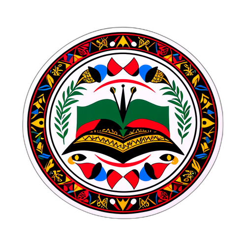 Sudanese Heritage Artistic Sticker