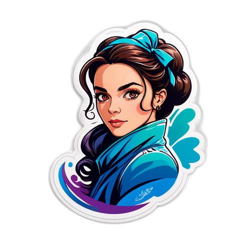 Sticker Artistico ed Elegante di Francesca Chillemi