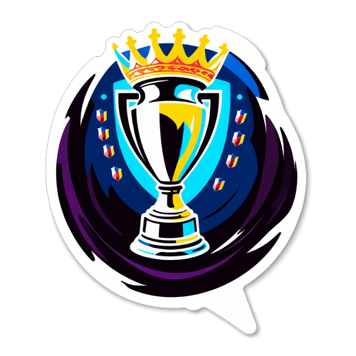 Premier League Trofé Sticker