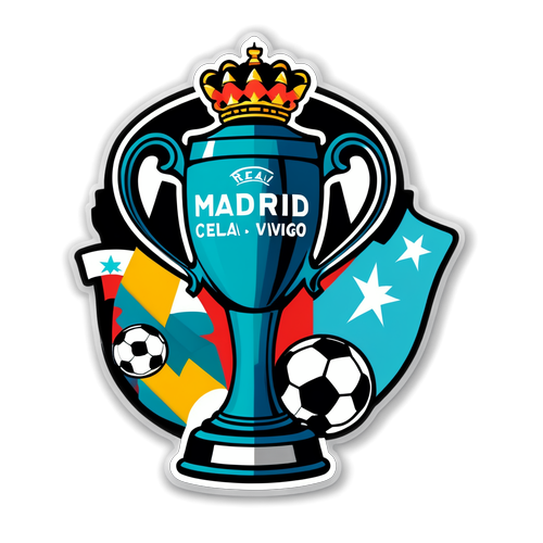 Sticker ya Kombe la Mfalme: Real Madrid vs Celta Vigo