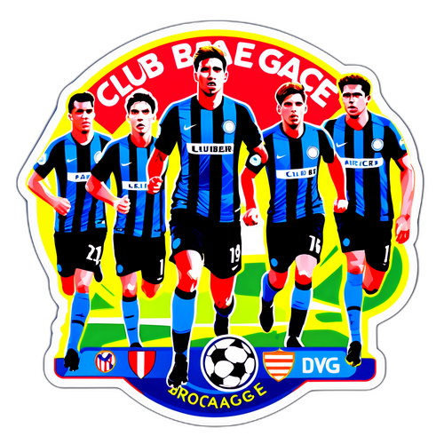 תמונת ספורט מרהיבה של שחקני קלב ברוז' מול אתלטיקו מדריד