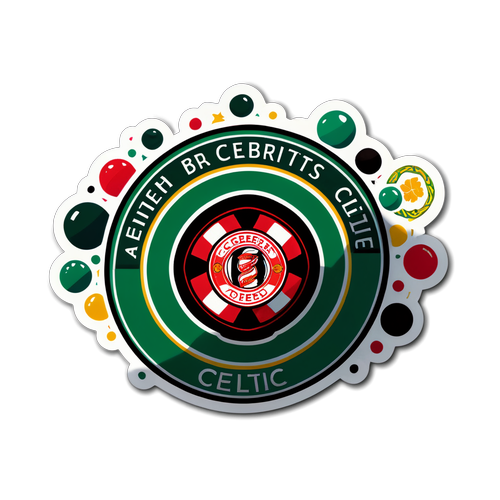 Stiker Energetik Aberdeen dan Celtic