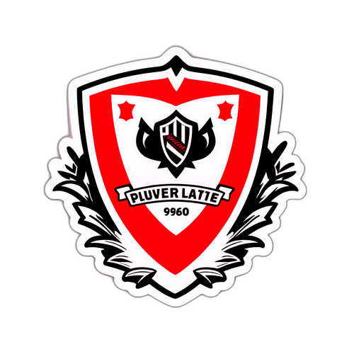 Desain Stiker Logo Tim Sepak Bola