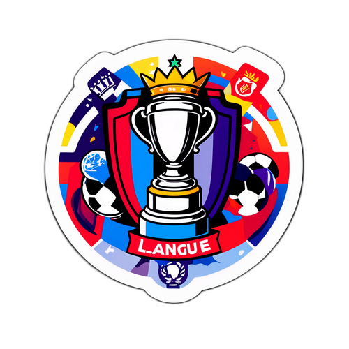 Premier League Trofé Sticker