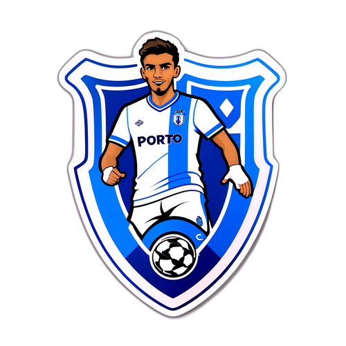 Sticker của FC Porto với logo đội bóng
