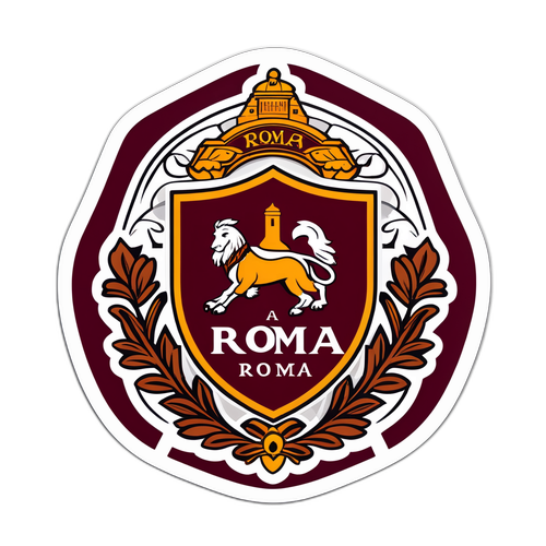 Stiker Klasik AS Roma