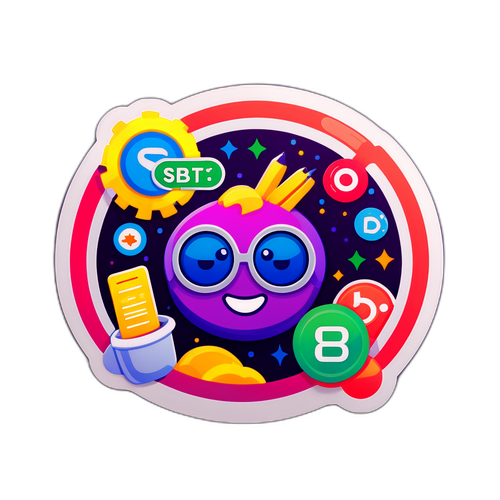 Adesivo SBT Programação