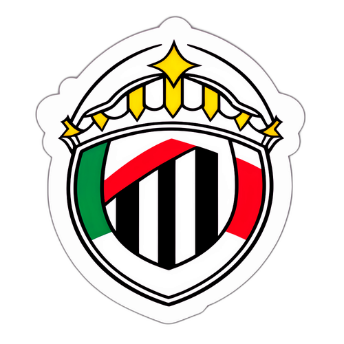 Klasický emblem Juventusu s barvami Benficy