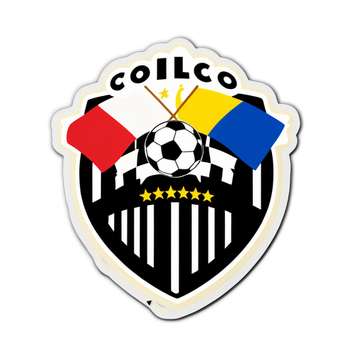 Diseño de Sticker de Colo-Colo