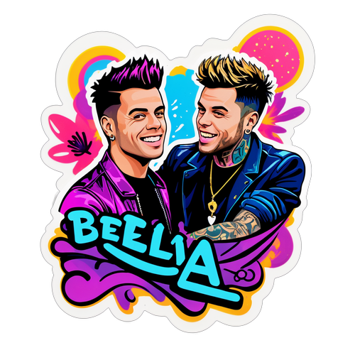 Sticker Vivace di Fedez e Marco Masini