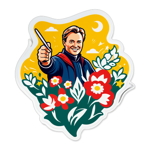 Politikk og Samfunnstjeneste Sticker for Torgeir Knag Fylkesnes