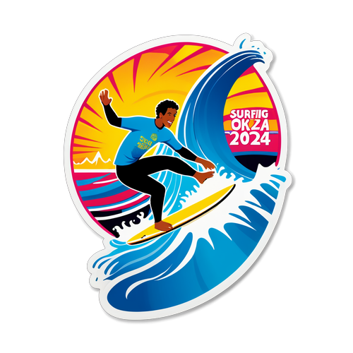 Kepuasan Terulung! Temui Sticker Peluncur Dinamik untuk Surfing Olympics 2024 yang Mesti Dimiliki!