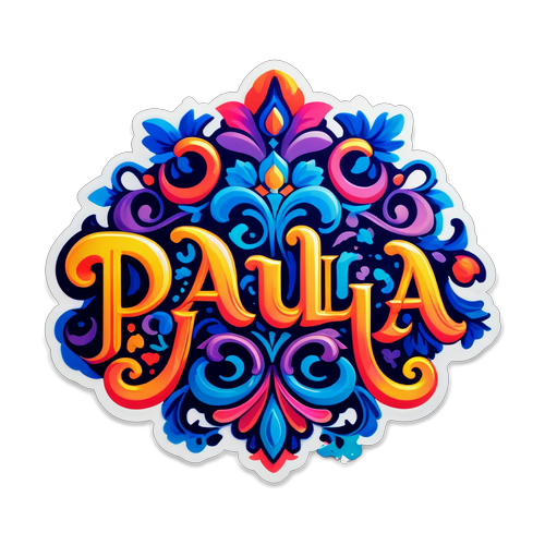 Sticker Artístico 'Paula Bernini'