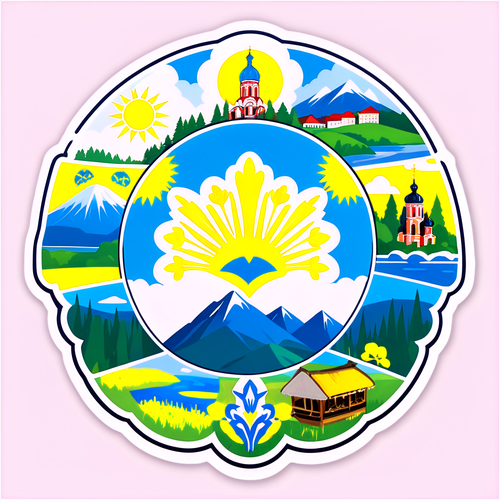 Những Miếng Dán Ukraina với Cảnh Đẹp Tự Nhiên và Văn Hóa