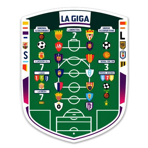 Stiker Klasemen La Liga