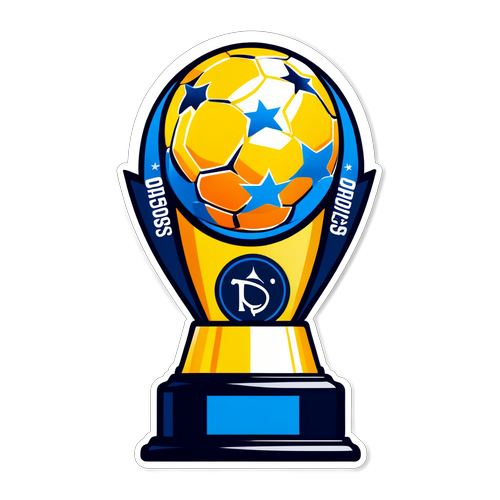 Voetbaltrofee Sticker