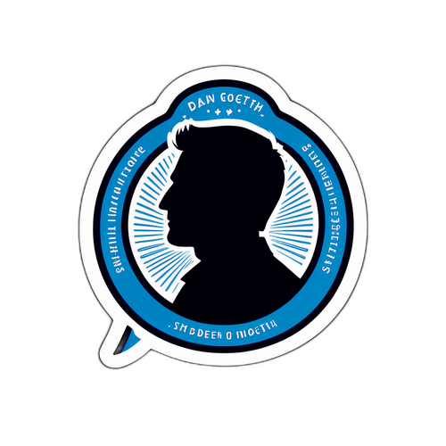 Nálepka s Danem McGrathem