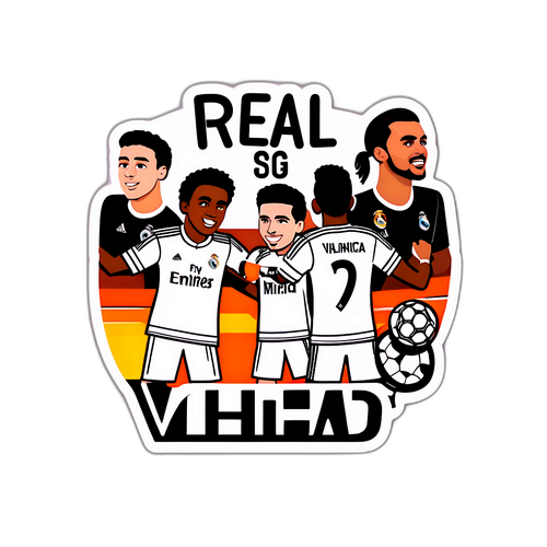 Izgalmas pillanatok a Real Madrid és Valencia mérkőzéséből