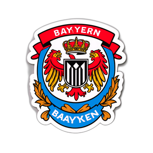 Nálepka Bavorská kultura