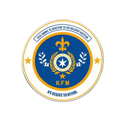 Sticker ya Alama ya KDF