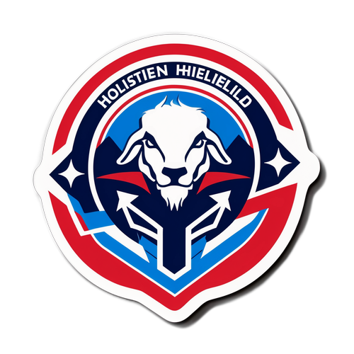 HSV und Holstein Kiel Logo Sticker