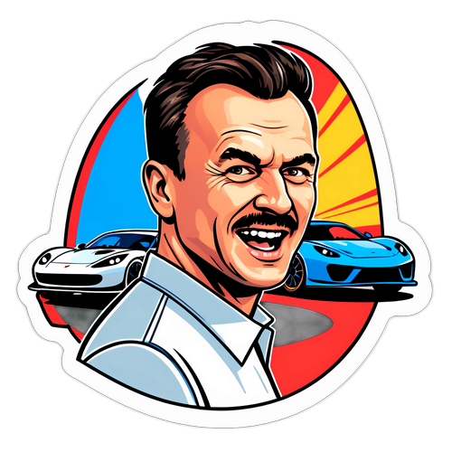 László Palik autóverseny közben