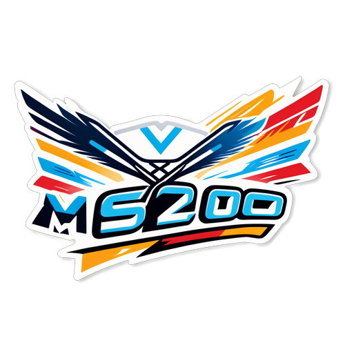 Emotivní nálepka s logem MS 2025