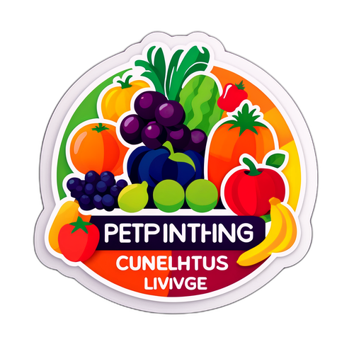 健康生活的贴纸