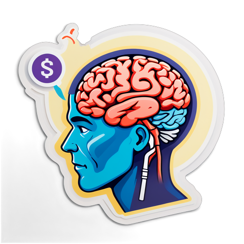 Sticker educativo sobre el linfoma cerebral