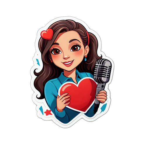 Sticker hommage à Hélène Ségara