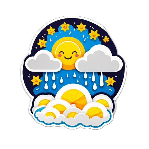 สติกเกอร์สภาพอากาศ